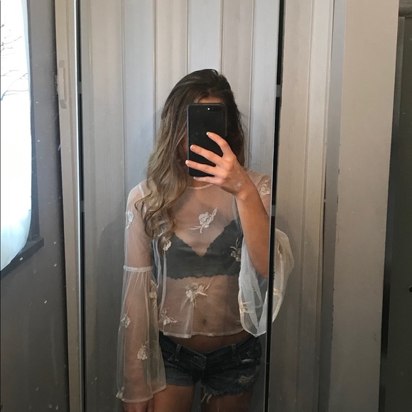 American Eagle Outfitters Tops - American eagle see through top